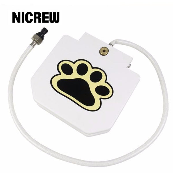 Automatic Pet Water Drinking Feeder Dog Paw Water Supply Fountain for Dog Durable Trouble-Free Foot Pedal Operate Drinker