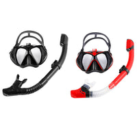 Sualtı Tüplü Dalış Maskeleri Şnorkel Seti Yetişkin Gözlükleri Yüzme Havuzu Ekipmanları Su Sporları Dalış Gözlüğü Seti