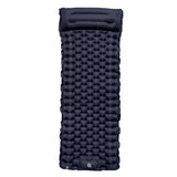 Waterproof Sleep Inflatable Mattress Outdoor Camping Cushion with Storage Bag Pillow Foldable Foot Air Filling Mat Bed