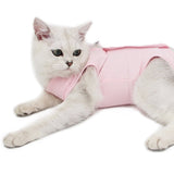 חליפת עיקור חתול לחיות מחמד ניתוח נגד פצעים בליקוק לאחר החלמה בגדי טיפוח לחיות מחמד חולצת חתולים נושמים חליפת גמילה