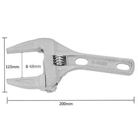 Adjustable Wrench 8-68mm Multi-function Large Open Wrench Universal Shifter Spanner Repair Tool Key Nut Wrench Hand Tools