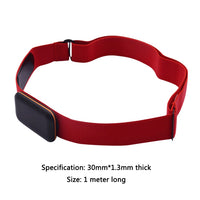 Elastic Chest Strap Band for Running Sports Training Wireless Heart Rate Monitor Chest Mount Belts Fitness Equipment