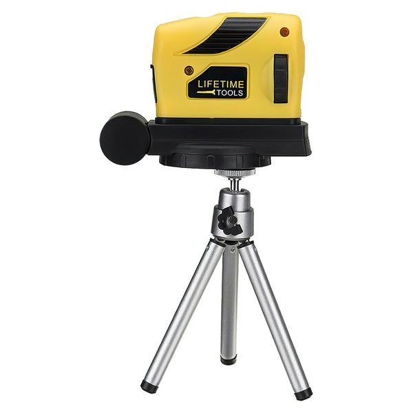 Portable Laser Level Construction Tools Point Line Cross Laser Red 500nm Horizontal Vertical Laser Leveling Device with Tripod