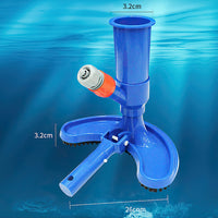 1 Set Swimming Pool Vacuum Cleaner Vac Suction Head Pool Fountain Vacuum Brush Pond Fountain Spa Floating Objects Cleaning Tools