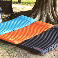 Camping Aufblasbare Matratze TPU Nylon Faltbare Camping Isomatte Picknickdecke Luftmatte Zelt Schlafkissen