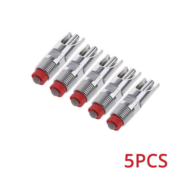 5/10pcs Pig Watering Drinker Stainless Steel Automatic Nipple Drinking for Farm Animal Livestock Cow Hog Nipple Waterer Tools