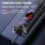 SUNSUN Aquarium Submersible Heater Fish Tank LCD Display Digital Adjustable Water Heating Rod Auto Constant Temperature