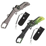 Aluminium Piscatio forcipe tenet High Quality Green Black Self-locking line bracchium Folding Fishing Equipments Tools