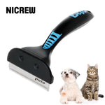 Haustier-Kamm für Katzenhaare Enthaarungskamm Haustier-Katzenbürste Hundepflegewerkzeuge Haarentfernungskamm für Katzen Hunde Enthaarungsbürste