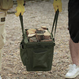 Bolsas de Picnic con múltiples bolsillos, tela Oxford, herramientas de Camping, bolsas de almacenamiento, bolso de mano de gran capacidad, plegable, para caza al aire libre, revista Pounch