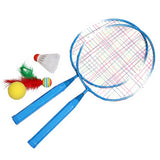 Federball Schläger Spiele Badmintonschläger Professionelle Badmintonschläger Set Kinder Kinder Sportgeräte
