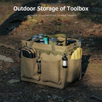 Picknicktaschen mit mehreren Taschen, Oxford-Stoff, Campingwerkzeuge, Aufbewahrungstaschen, große Kapazität, Handtasche, faltbar, Outdoor-Jagd-Magazintasche