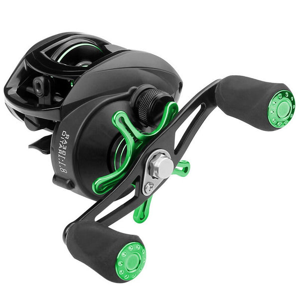 Baitcasting Reel BS2000 8.1:1 High Speed Reel Fishing Saltwater Left/Right Casting Fishing Reel Tackle for Sea Saltwater Carp