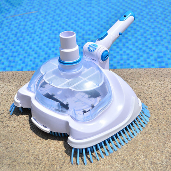 Plastic Pool Vacuum Cleaner Brush Suction Head Swimming Pool Fountain SPA Cleaning Maintenance Tools Accessories