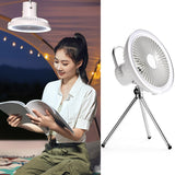 Multifunction Home Appliances USB Chargeable Desk Tripode Sta Air Cooling Fan cum Nocte lux Outdoor Castra Ceiling Fan