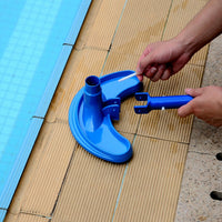 Swimming Pool Suction Vacuum Head Brush Cleaner Half Moon Flexible Swimming Pool Curved Suction Head Cleaning Tool Pool Suction