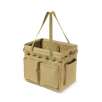 Multi-kieszenie torby piknikowe Oxford tkaniny narzędzia kempingowe torby do przechowywania torebka o dużej pojemności składana torebka na magazynek myśliwski