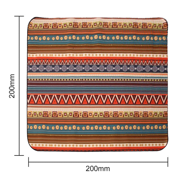 Outdoor Camping Mat Fashion Ethnic Style Thickened Portable Moisture-proof Mat for Family Picnic Beach Child Playing Pad