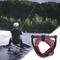 Wassersport-Seil Wasserski-Schleppschlauch 4-teiliges Wakeboard-Kneeboard-Seil Zufällige Farbe Paddelbrett-Zubehör Paddle Surf