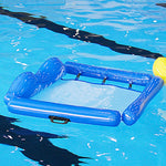 PVC bassein rannas vesi võrkkiik ujuv magamispadi suvine täispuhutav õhk lamamistool peol veespordiks