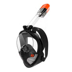 Masque de plongée en apnée étanche Lunettes de plongée sous-marine anti-buée avec support de caméra pour adultes Outil de sports nautiques