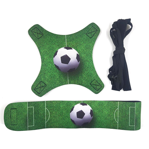 Football Kick Trainer Equipment Adjustable Soccer Ball Training Juggle Bags Solo Practice Auxiliary Circling Belt
