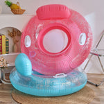 Saló flotador de piscina plegable Accessoris de natació inflables reutilitzables per a nens que es relaxen a la piscina d'aigua Escalfament d'entrenament