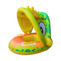 Baby Inflatable Swim Ring Seat Cartoon Children Floating Sunscreen Swimming Circle Water Park Interactive Playing Toy