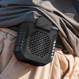 Waist Clip Fan Hands-Free Wearable Necklace Fan Belt Fan Emergency Power Bank for Sports Travel Camping handheld Air Conditioner