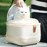 Kedi Köpek için Pet Taşıyıcı Taşınabilir Nefes Sırt Çantası Köpek için Açık Taşıma Çantası Seyahat Taşıma Çantaları Kedi Aksesuarları