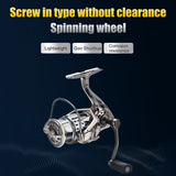 Spinning Fishing Reel Metal Spool 13+1 Bearings Wheel Lure Fishing Tackle shing Reel Spinning 1000-3000 Series Fishing tools