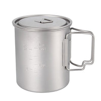 Titanium Pot Mug Cup Titanium Camping Titanium Pot Mug Cup Titanium