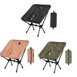 Leichter, tragbarer Campingstuhl aus Aluminiumlegierung, klappbarer Mondstuhl für Outdoor-Wandern, Picknick, Grillen, Angeln, Strandstuhlzubehör