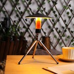 Mini LED Lantern Lig USB Laai Noodlampe Waterdigte Hang Ligte Flitslig Buitelug Stap Kamp Inspeksie Lig