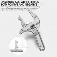 Adjustable Wrench 8-68mm Multi-function Large Open Wrench Universal Shifter Spanner Repair Tool Key Nut Wrench Hand Tools