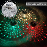 Outdoor Floating Underwater Ball Lamp LED Solar Power Color Changing Light Swimming Pool Party Night Light For Yard Pond Garden