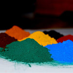 Spezieller Eisenoxid-Pigment-Zement-Farbton DIY handgepflasterter Beton