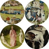 3 لوحة Bosch Garden of Earthly Delights HQ Canvas Print Painting Hieronymus