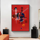 Wassily Kandinsky Impressió de llençs abstractes per a sala d’estar