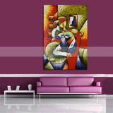 World Famous Oil Painting Abstract Portrait Lady By Pablo Picasso Wall Picture 100% Handmade