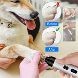 Pet Dog Cat Nail Paws Grinder Trimmer Tool Pielęgnacja Pielęgnacja Clipper Zestaw elektryczny