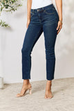 Прямые джинсы BAYEAS в полный рост с необработанным краем