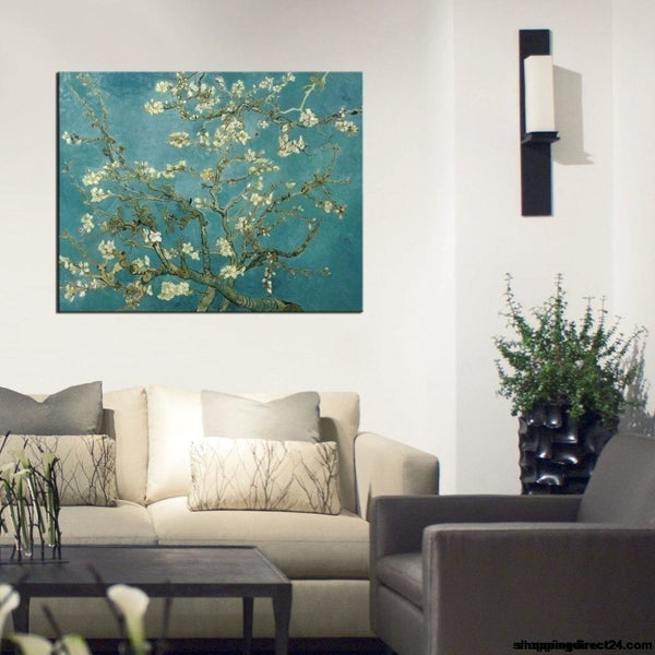 Almond Blossoms Van Gogh Oil Painting Modern Art Reproduction Museum Quality Handmade By Skilled