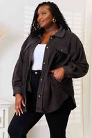 Heimish Cozy Girl jakna z gumbi polne velikosti