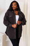Heimish Cozy Girl Button-Down-Jacke in voller Größe