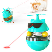 Cat Toy Laser Elektrisk Infrarød Ray Funny Pladespiller Tumbler