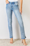 Kancan Bootcut-Jeans mit mittelhohem Bund und Schlitz in voller Größe