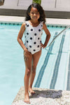 Jednoczęściowy kostium kąpielowy z głębokim dekoltem i okrągłym dekoltem Marina West
