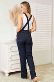 Классический джинсовый комбинезон Judy Blue в полный размер с высокой талией