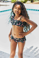 Marina West Swim Clear Waters 黑玫瑰兩件式游泳套裝